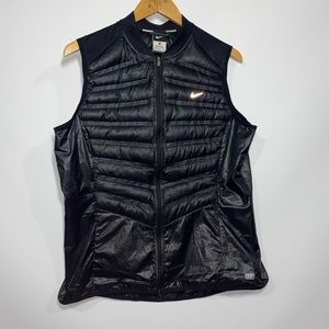 Nike running puffer vest